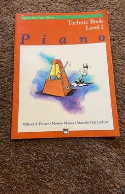 Alfred's Basic Piano Library Technic Book Level 2